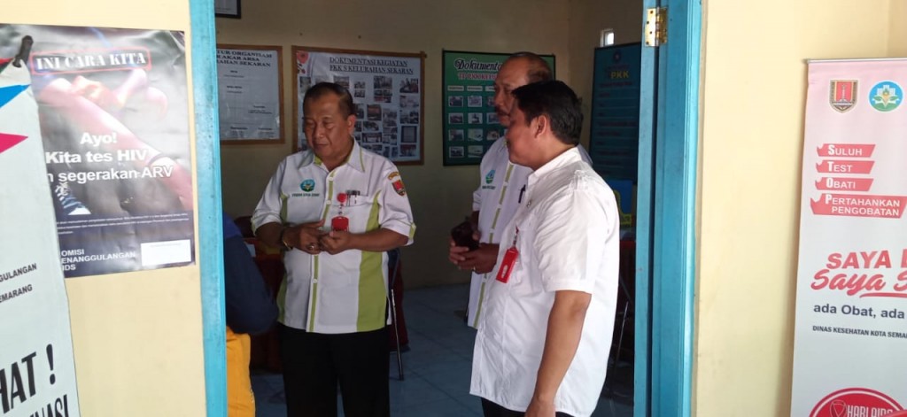 Kunjungan Kementrian Kesehatan Kota Semarang
